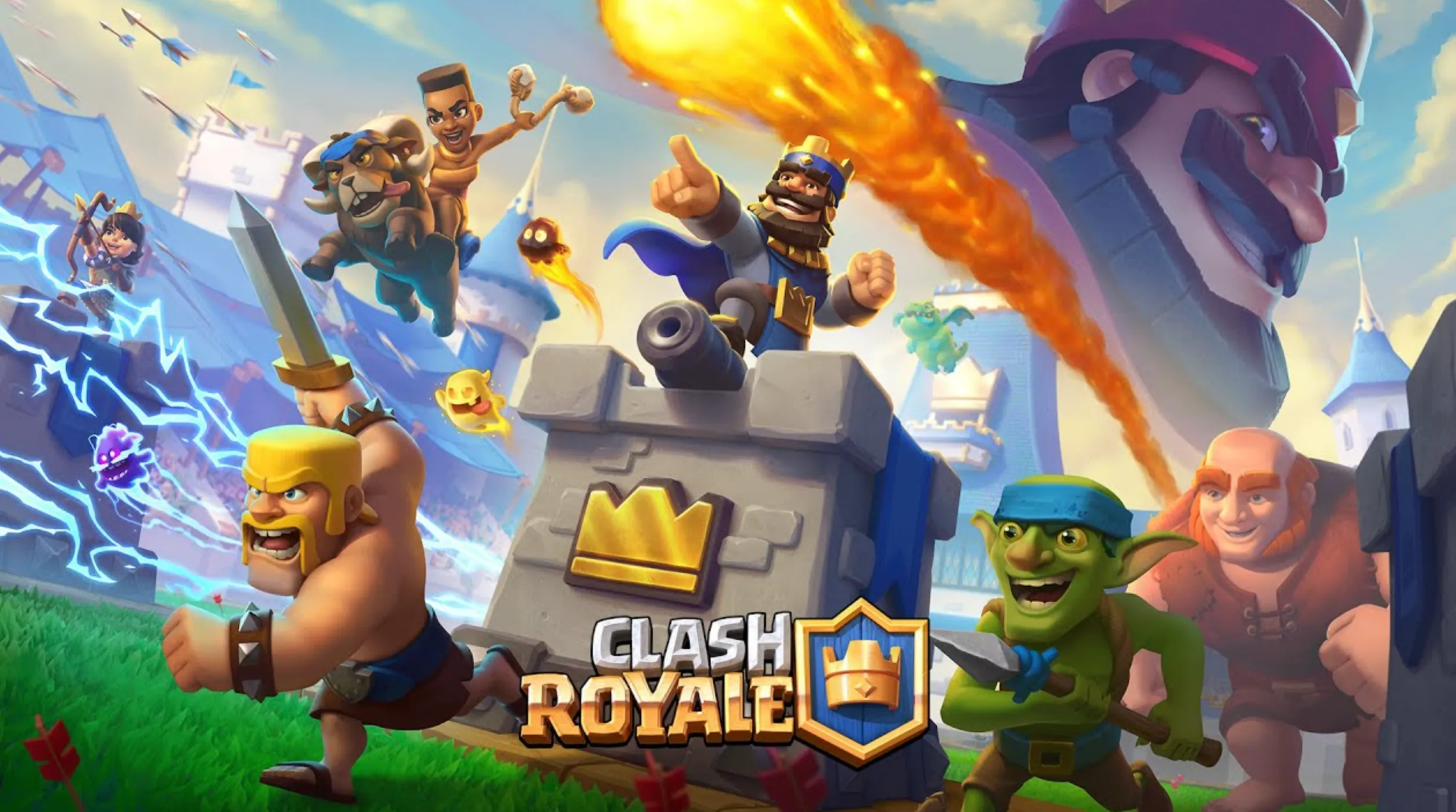 Clash Royale and squad busters